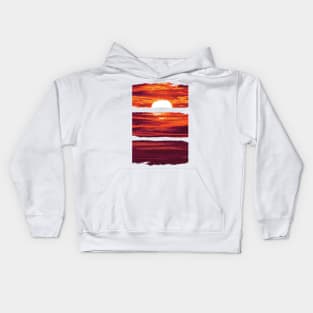 Sunset vibes Kids Hoodie